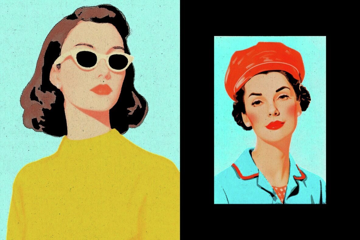 Ink Bleed Fabric Printer Effect 2