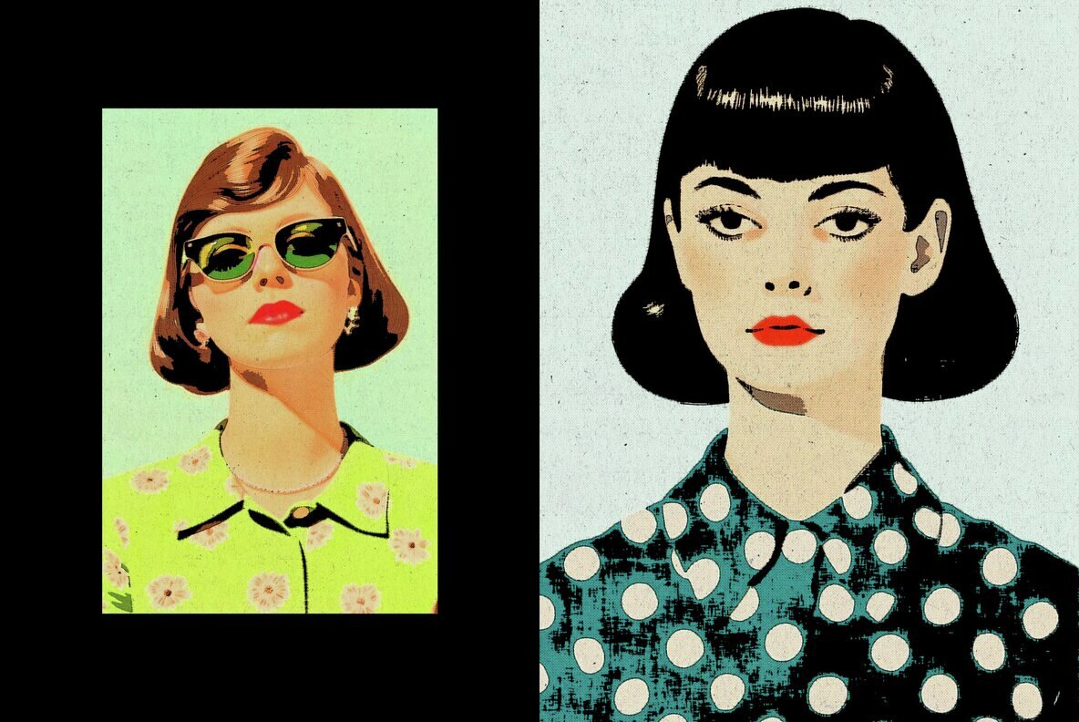 Ink Bleed Fabric Printer Effect 6