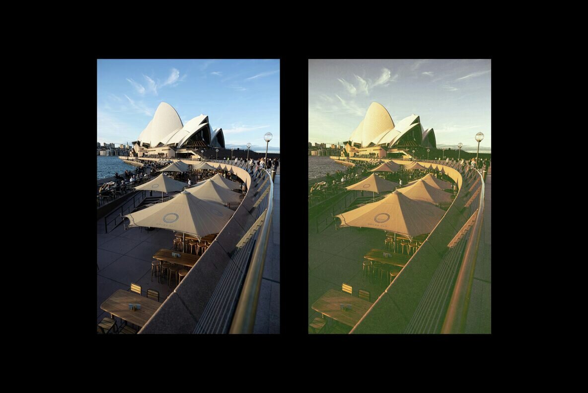 Retro Golden Photo Effect 4