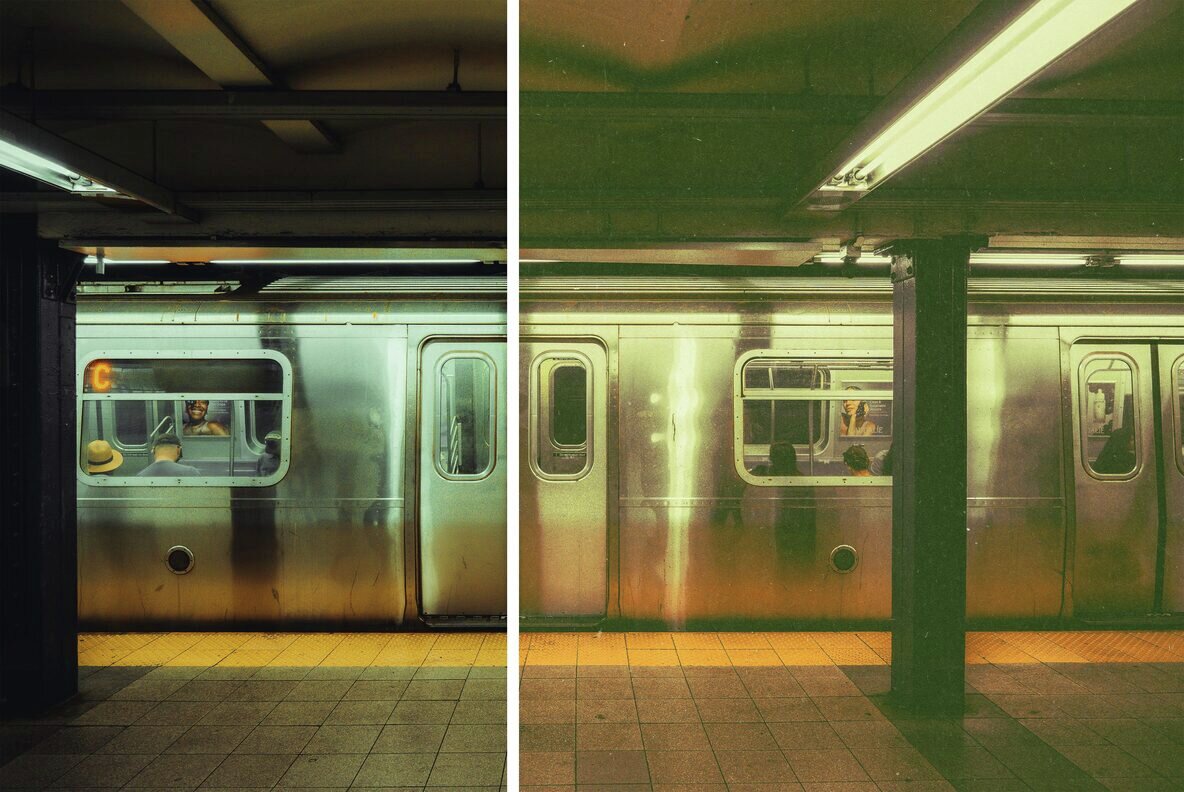 Retro Golden Photo Effect 5