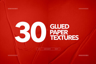 30 Glued Paper Textures