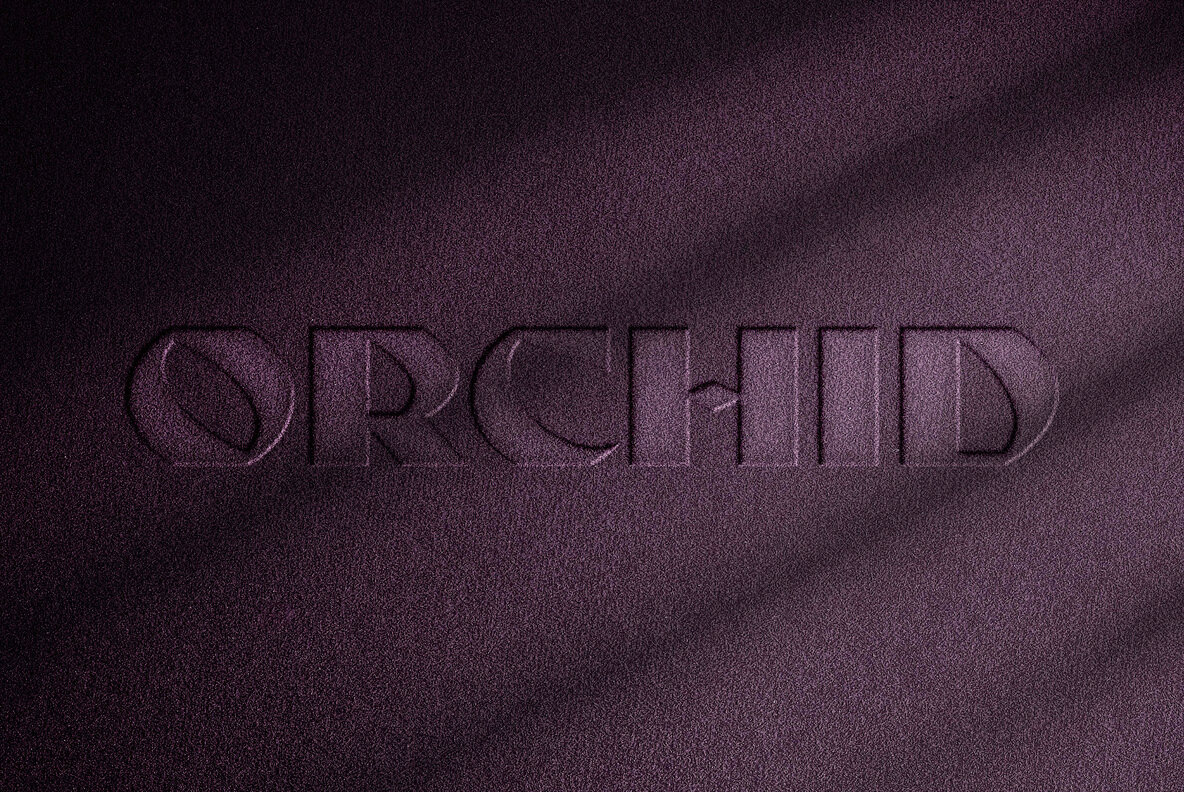 Embossed Text and Logo Effect 4