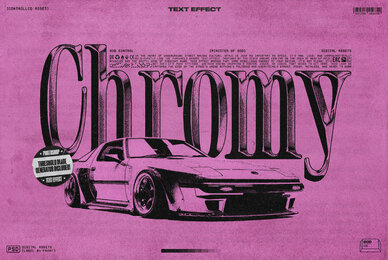 Chromy Text Effect