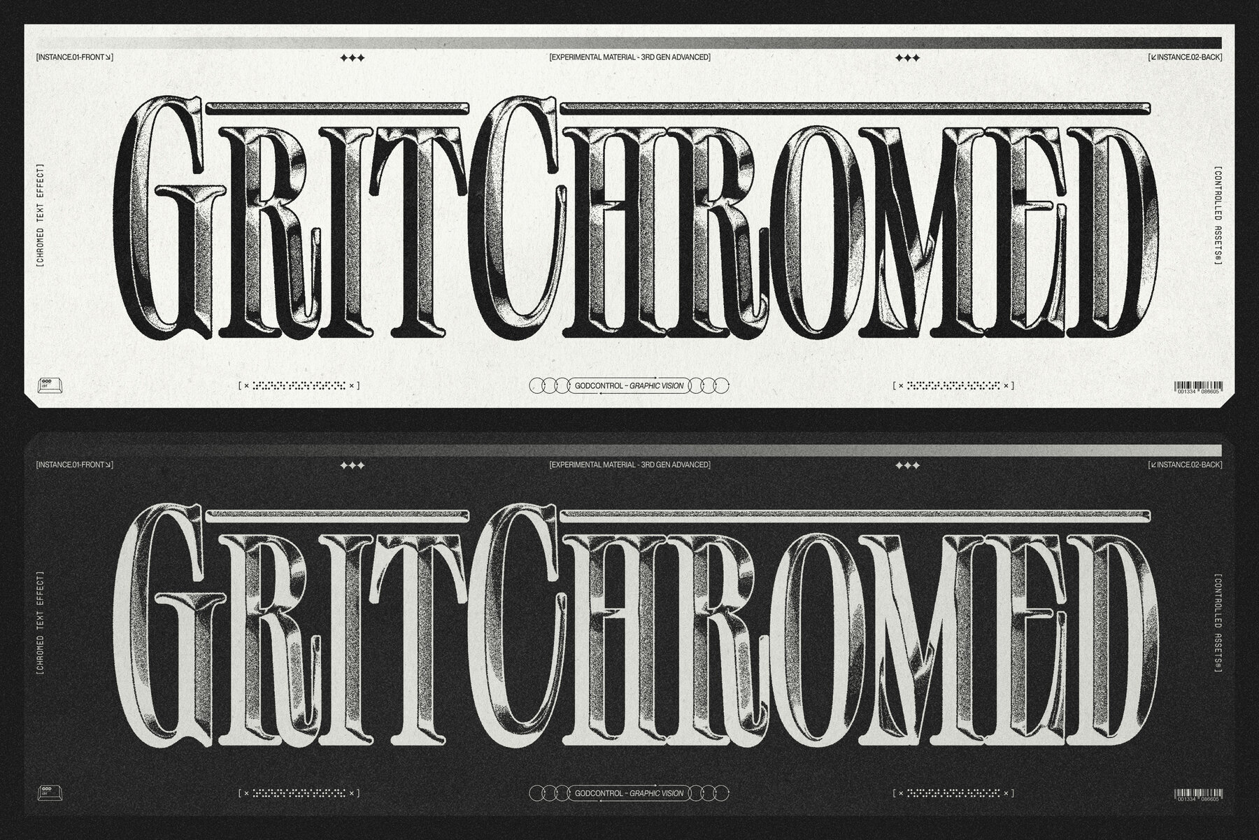 Chromy Text Effect 6