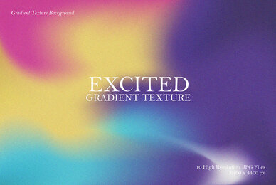 Excited Gradient Texture Background
