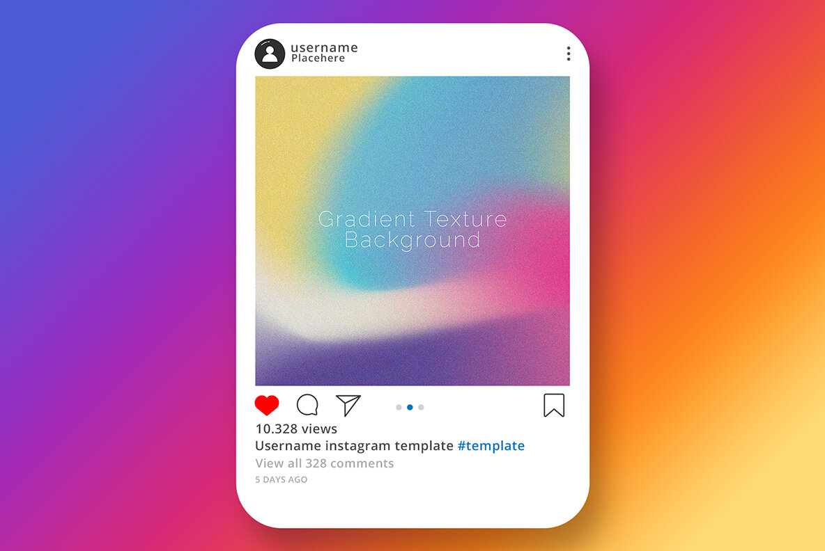 Excited Gradient Texture Background 5