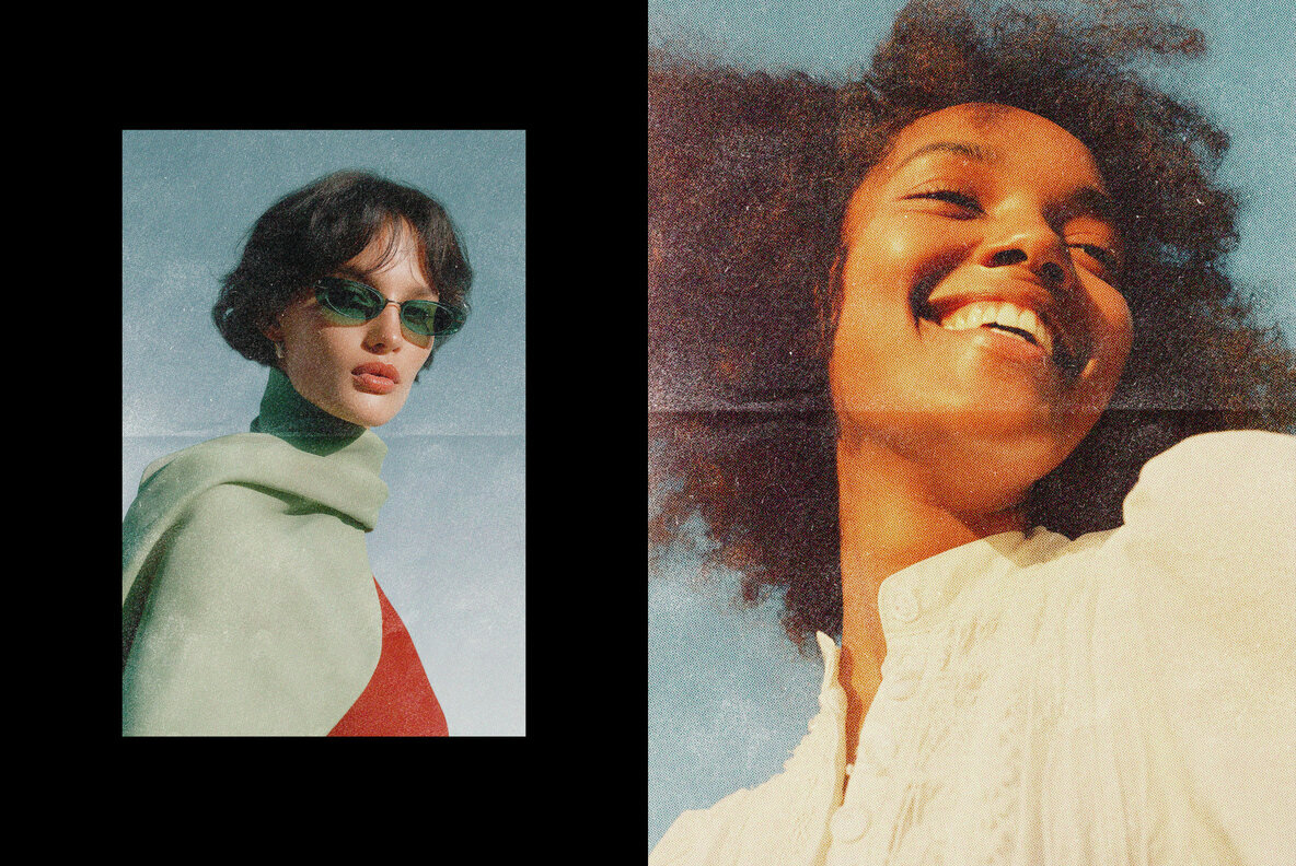 Retro Print Photo Effect 5