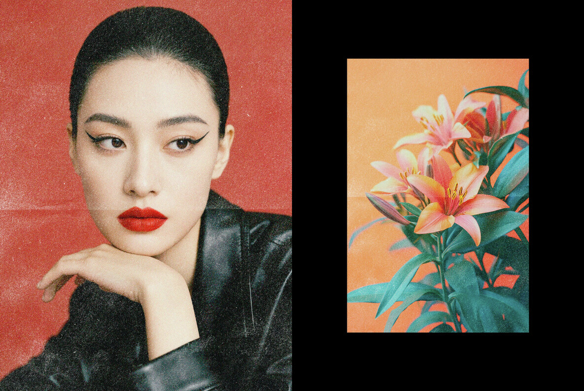 Retro Print Photo Effect 6