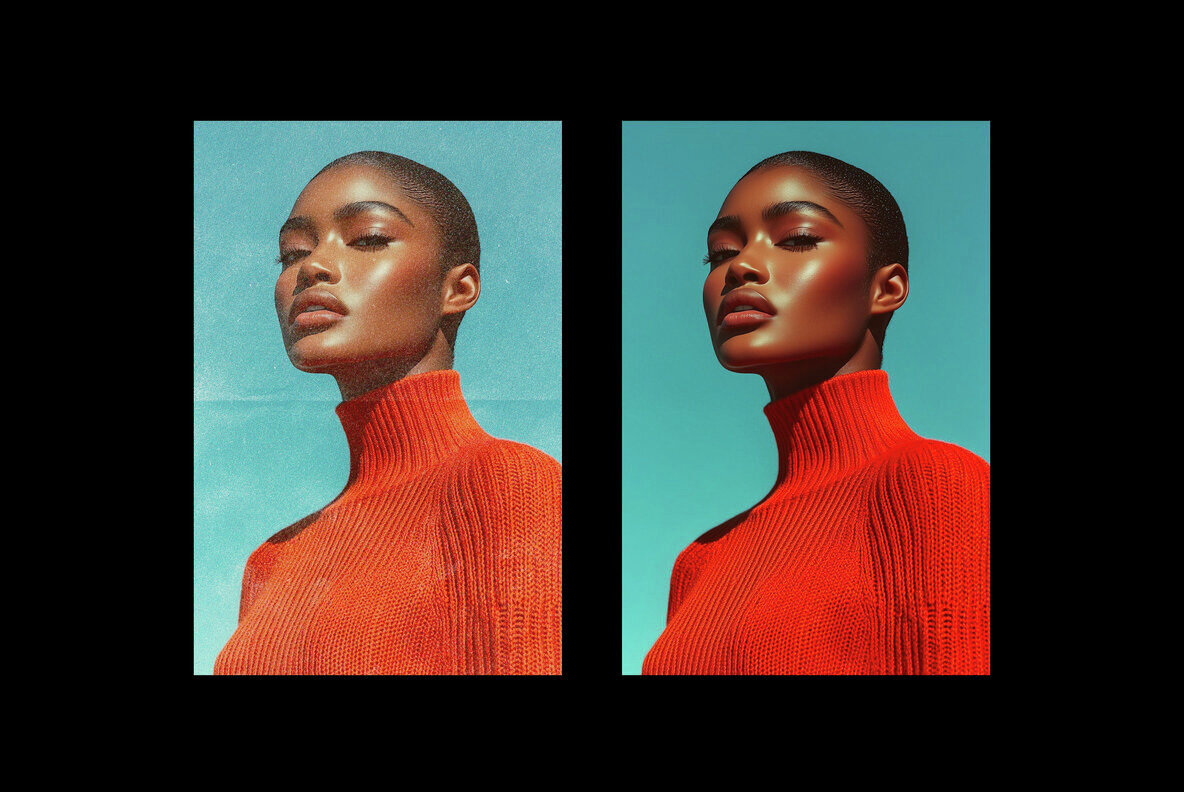 Retro Print Photo Effect 7