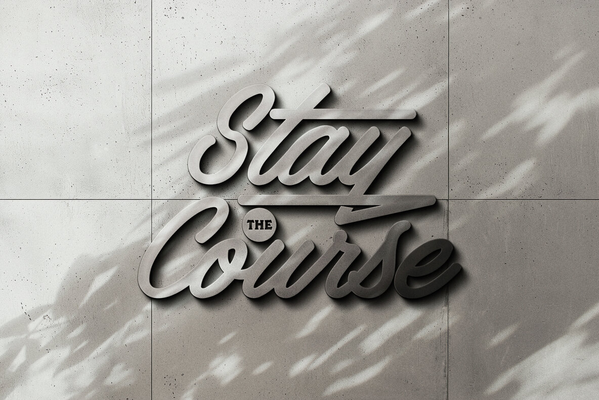 Metallic Sign Mockup 2