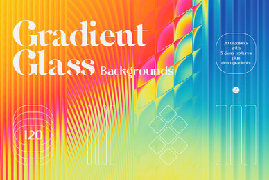Gradient Glass Overlays