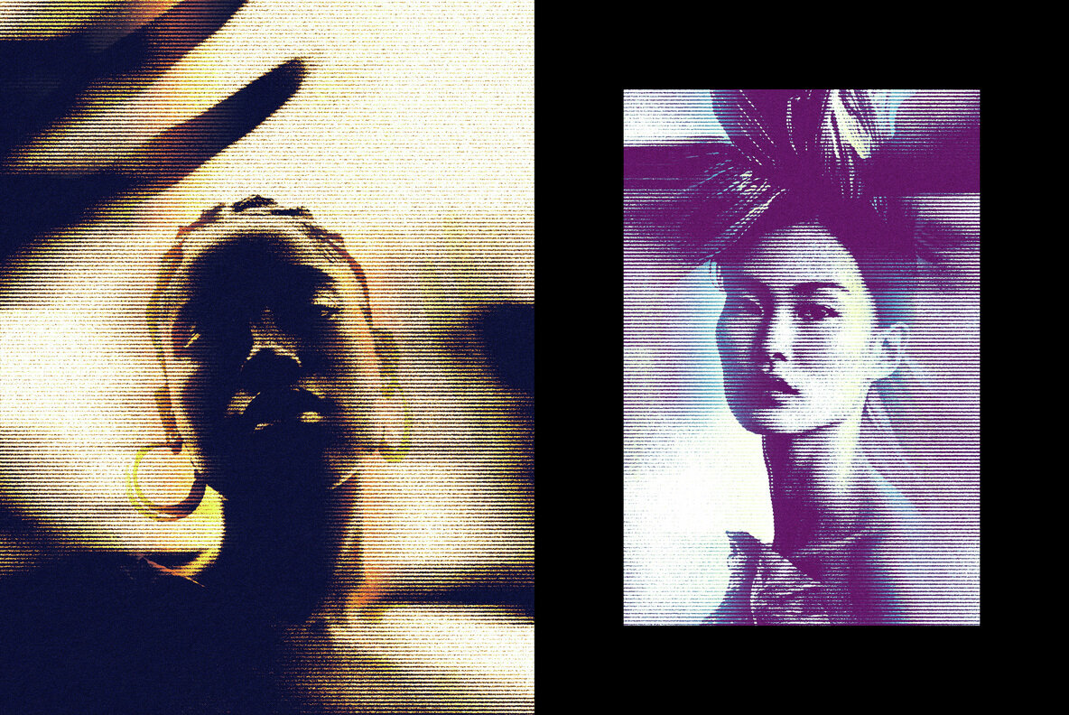 Bad Color Print Effect 4