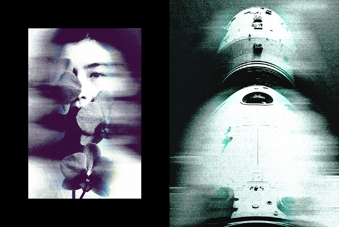 Bad Color Print Effect 6