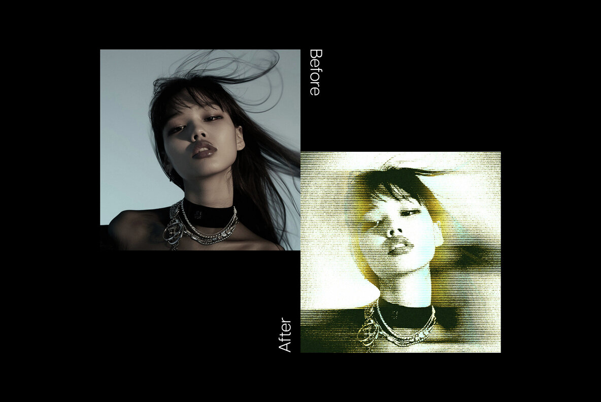 Bad Color Print Effect 7