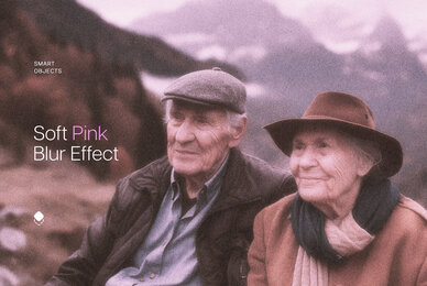 Soft Pink Glow Effect