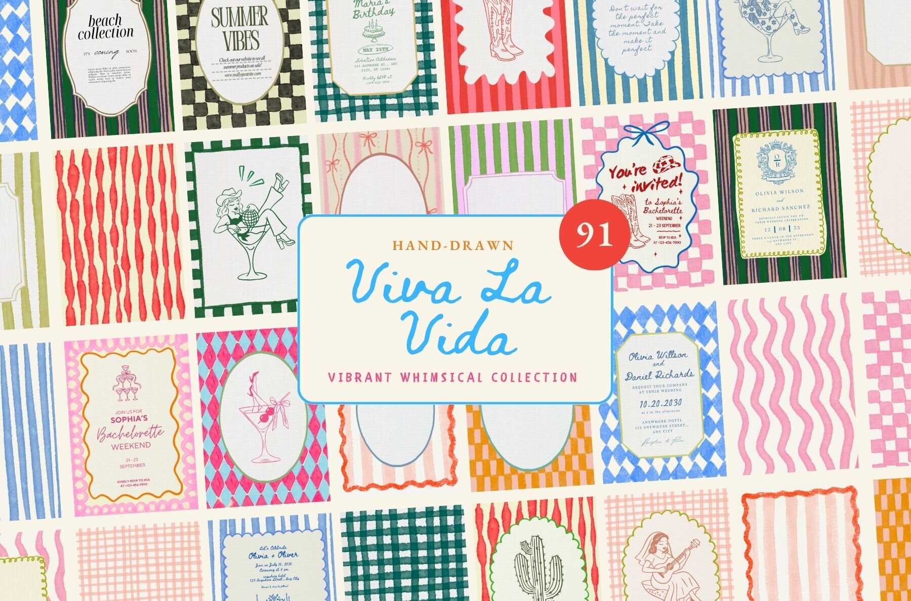 Whimsical Frame Art Collection 1