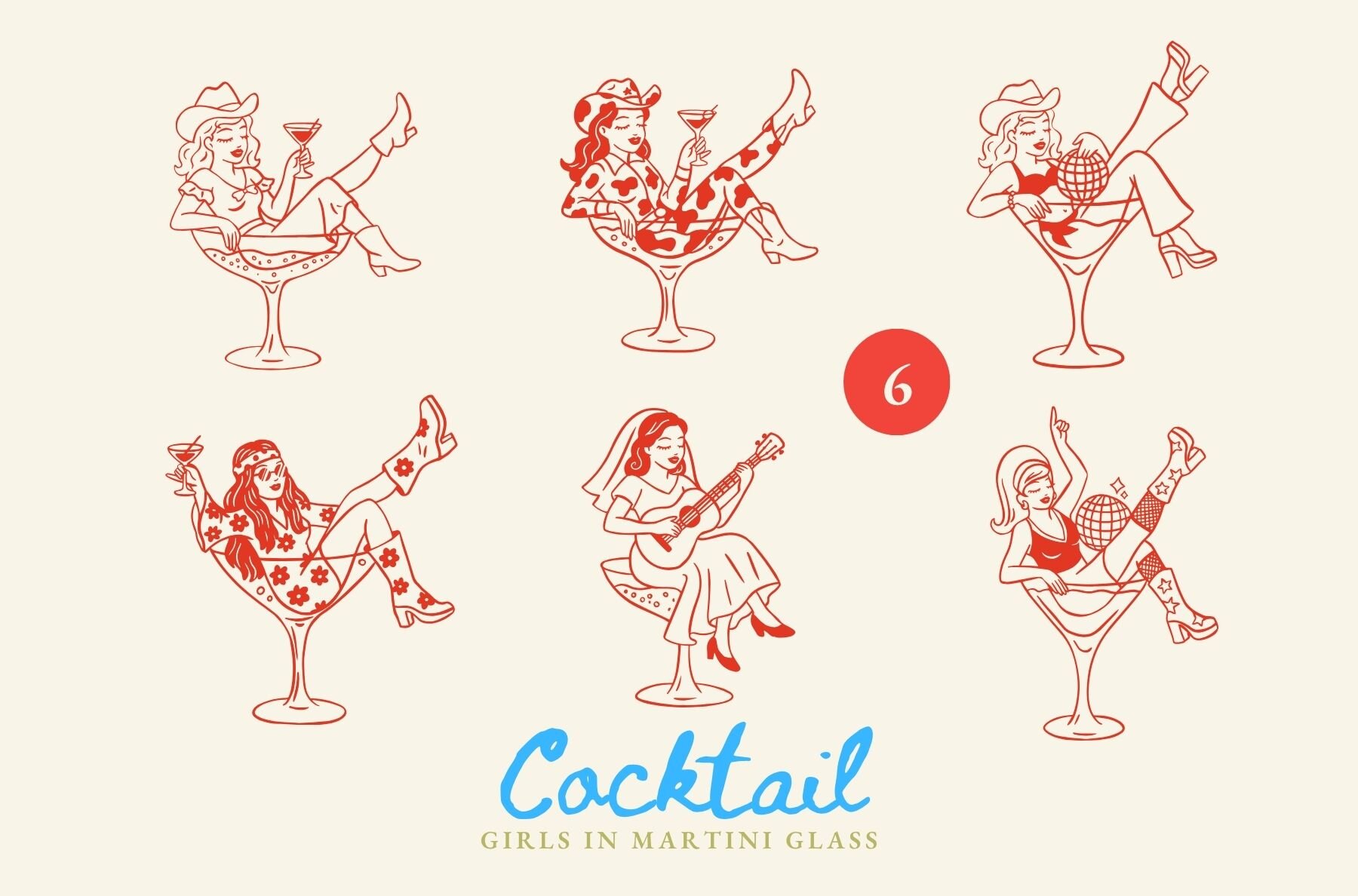 Whimsical Frame Art Collection 5