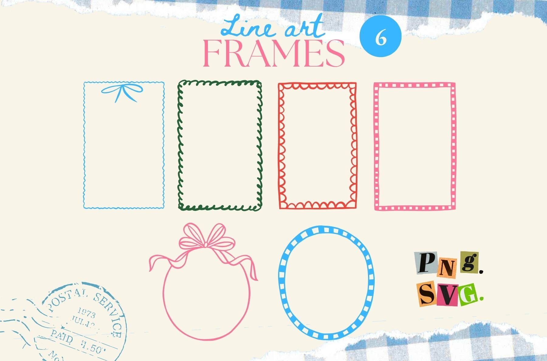 Whimsical Frame Art Collection 11