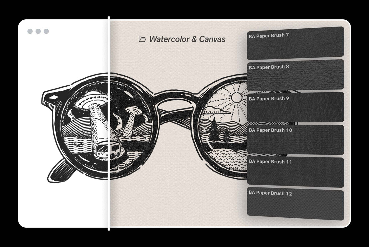 Affinity Paper Texture Brushes 7