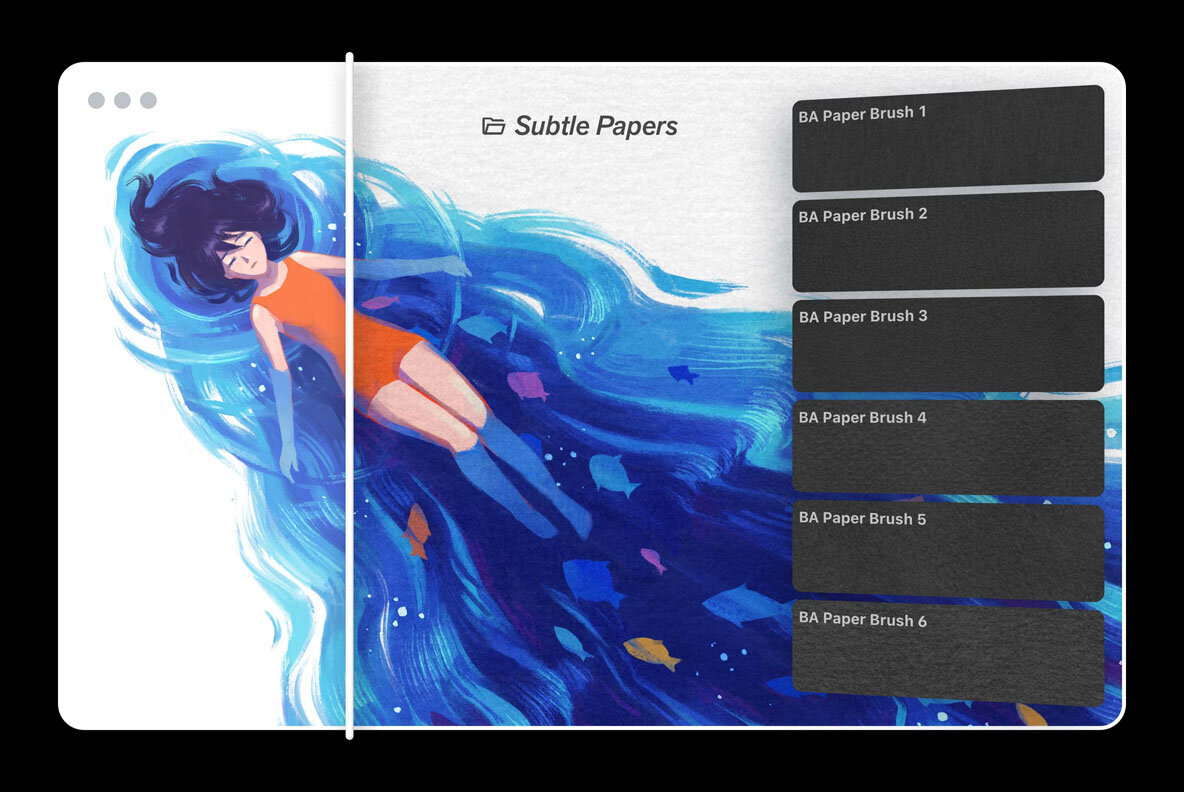 Photoshop Paper Texture Brushes 3