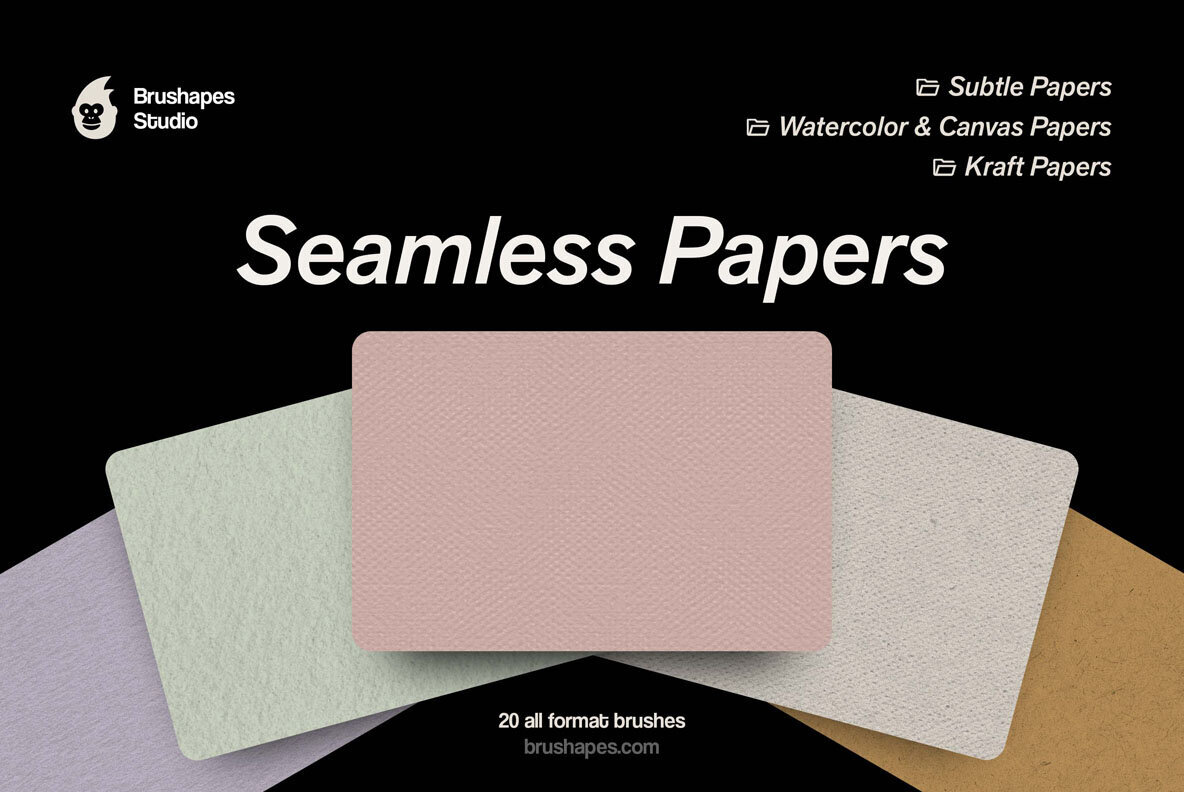 Multi App Paper Texture Brushes 1