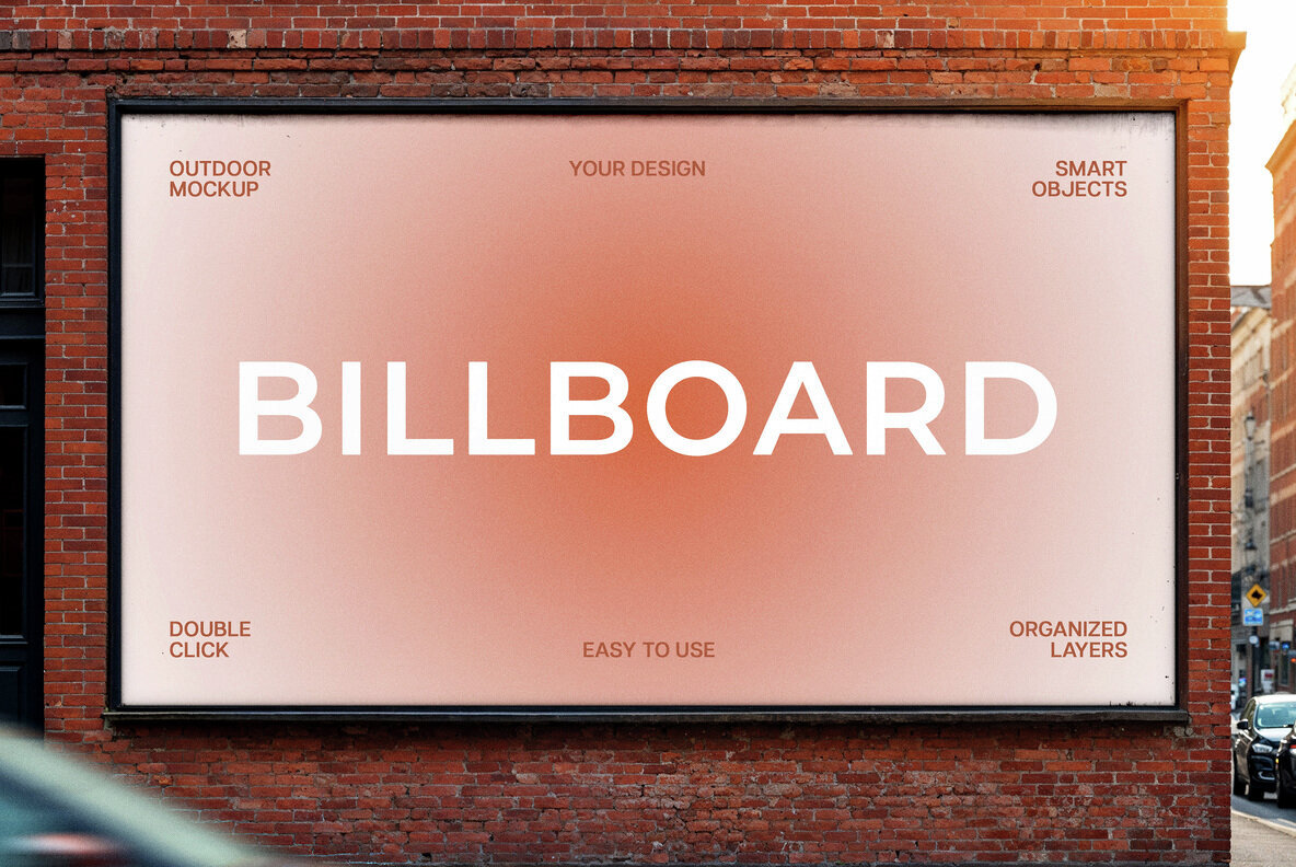 City Billboard Mockup 3