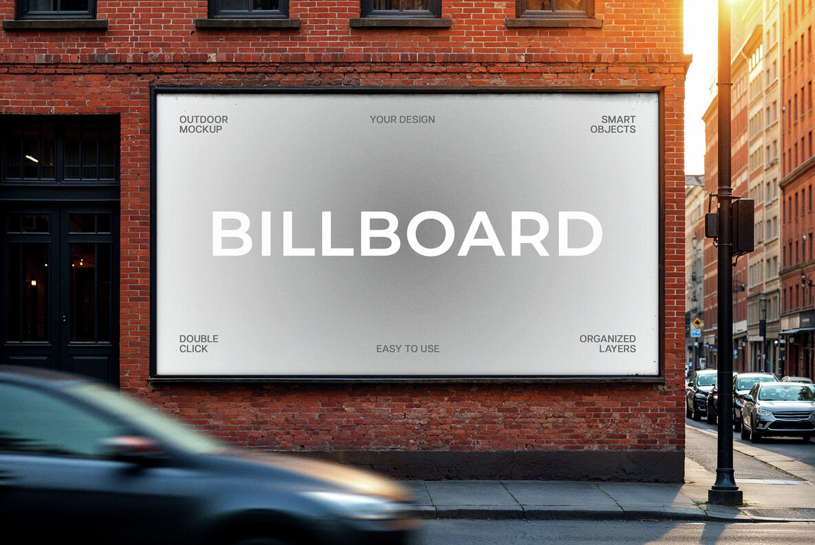 City Billboard Mockup 4