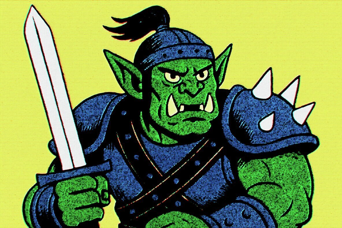 Authentic Retro Misprint Design Effect 3