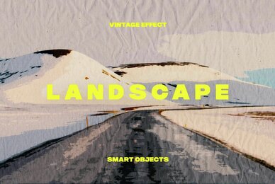 Vintage Landscape Photo Effect