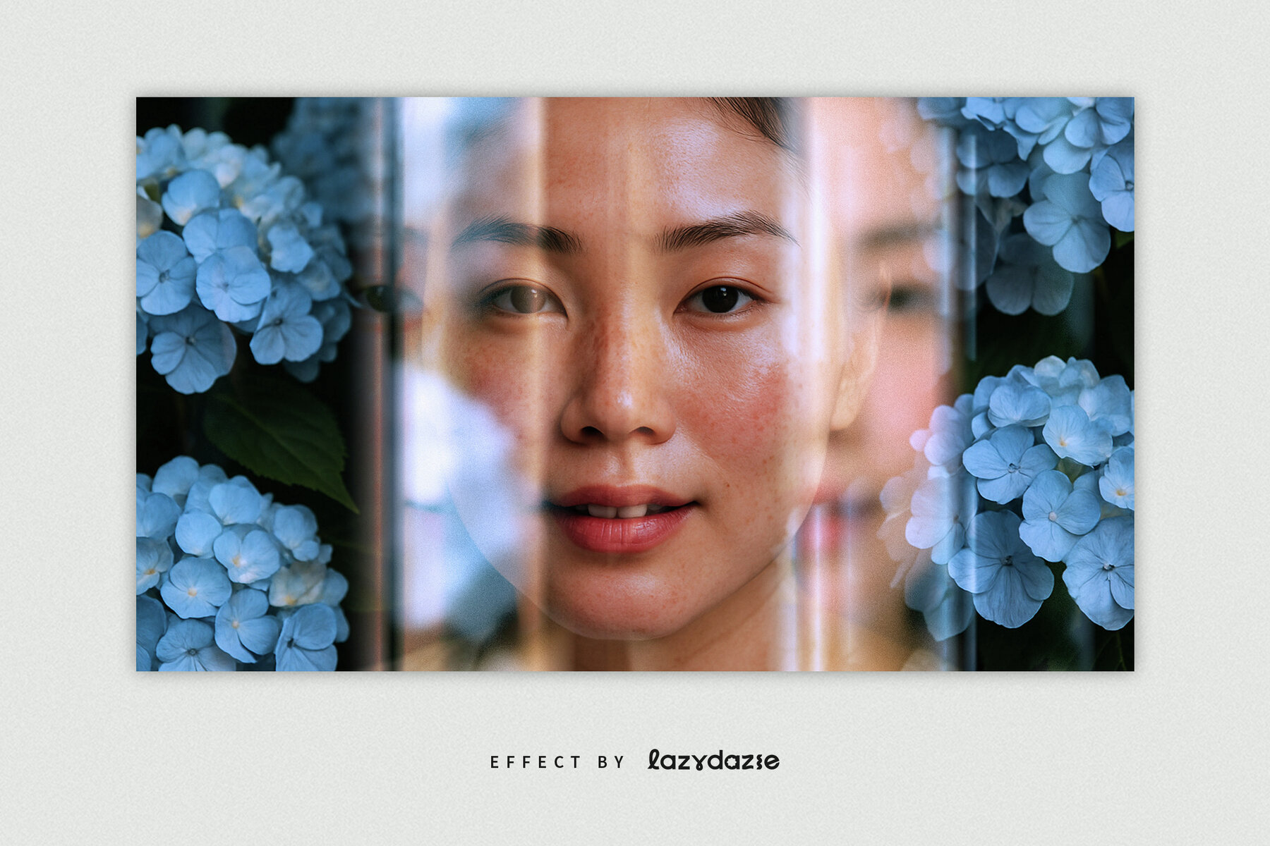 Reflected Image Effect Mockup 4