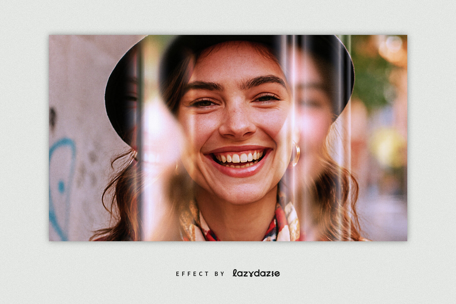 Reflected Image Effect Mockup 5