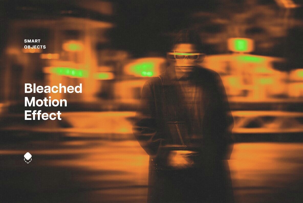 Bleached Motion Photo Effect 1