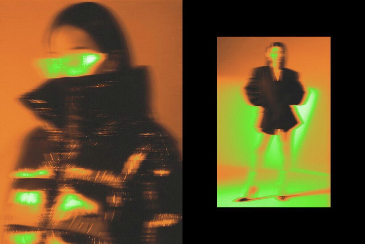 Bleached Motion Photo Effect 2