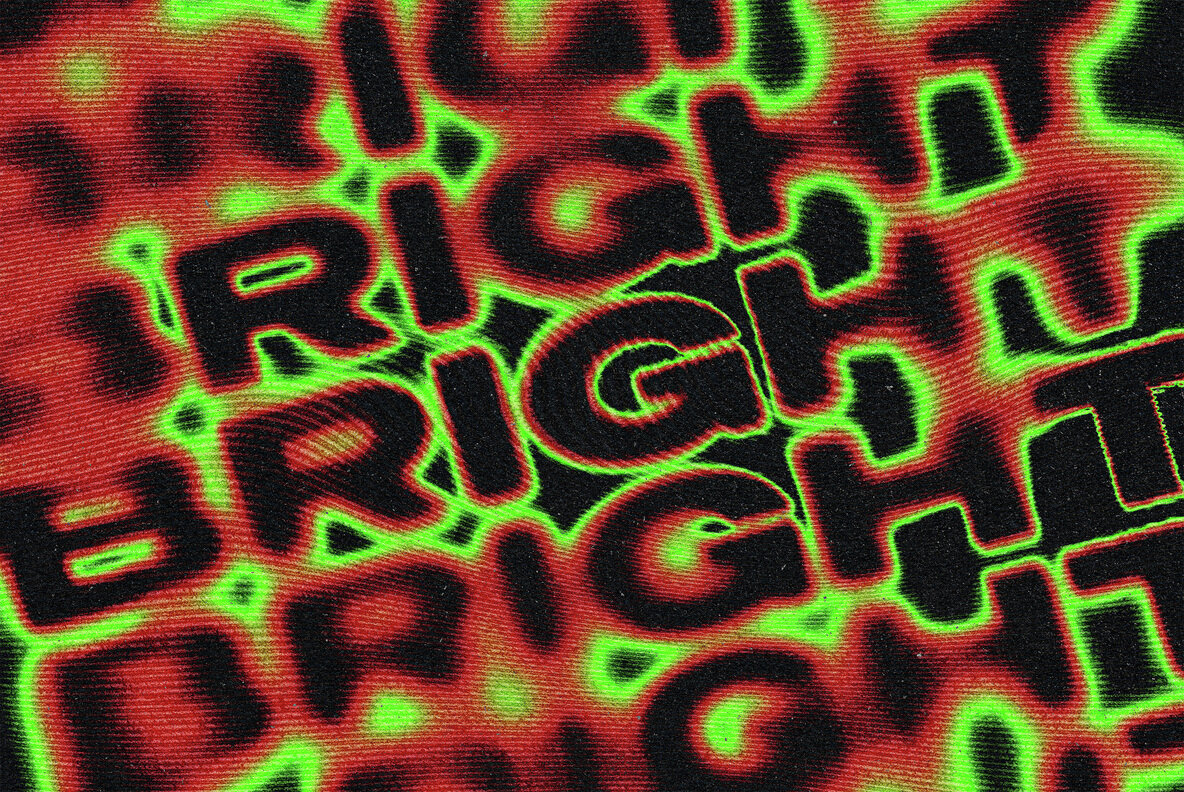 Striped Halftone Text Effect 6