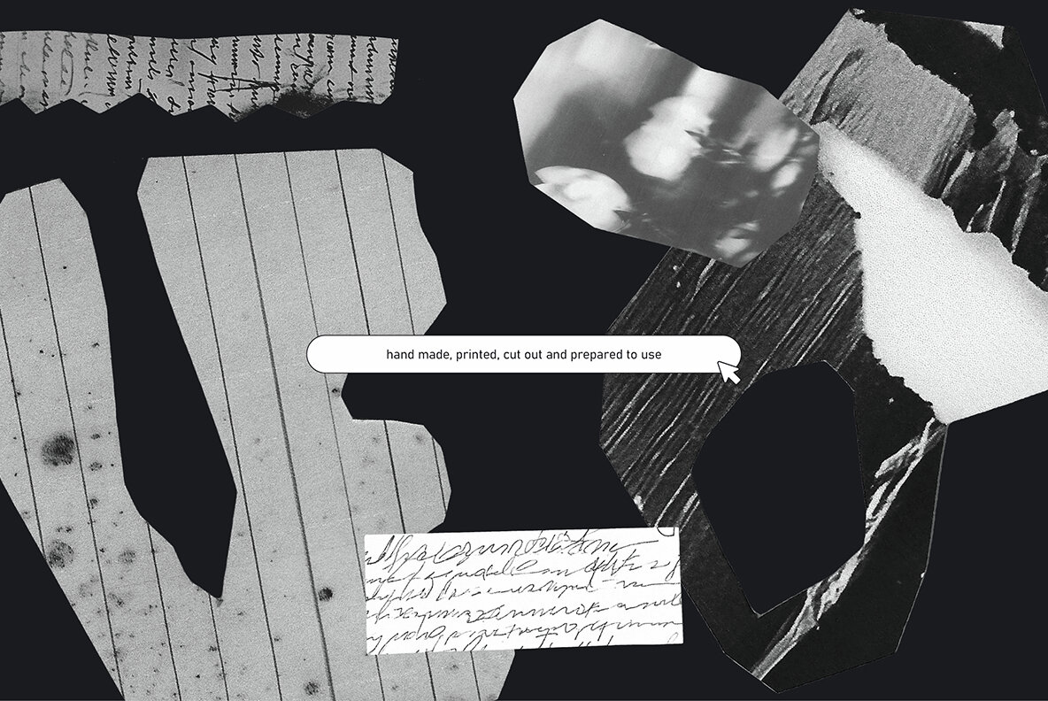 MILLENNIAL Abstract Collage 1 6