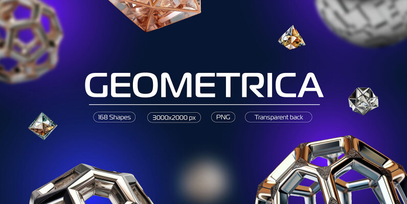 Geometrica 3D Geometric Shapes