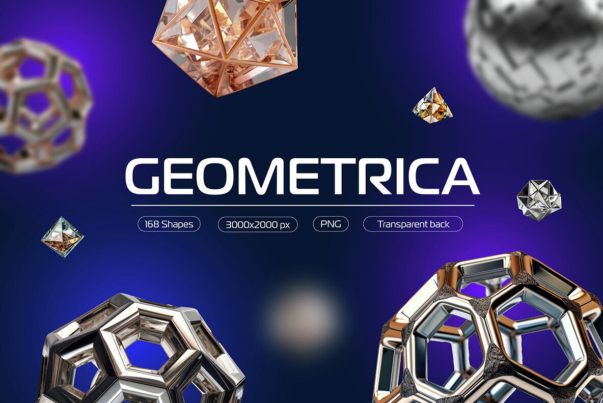 Geometrica 3D Geometric Shapes 1