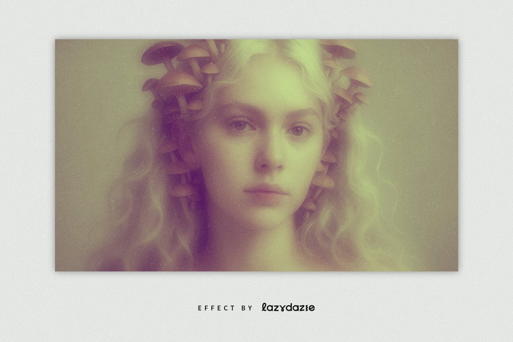 Vintage Camera Image Effect Mockup 2