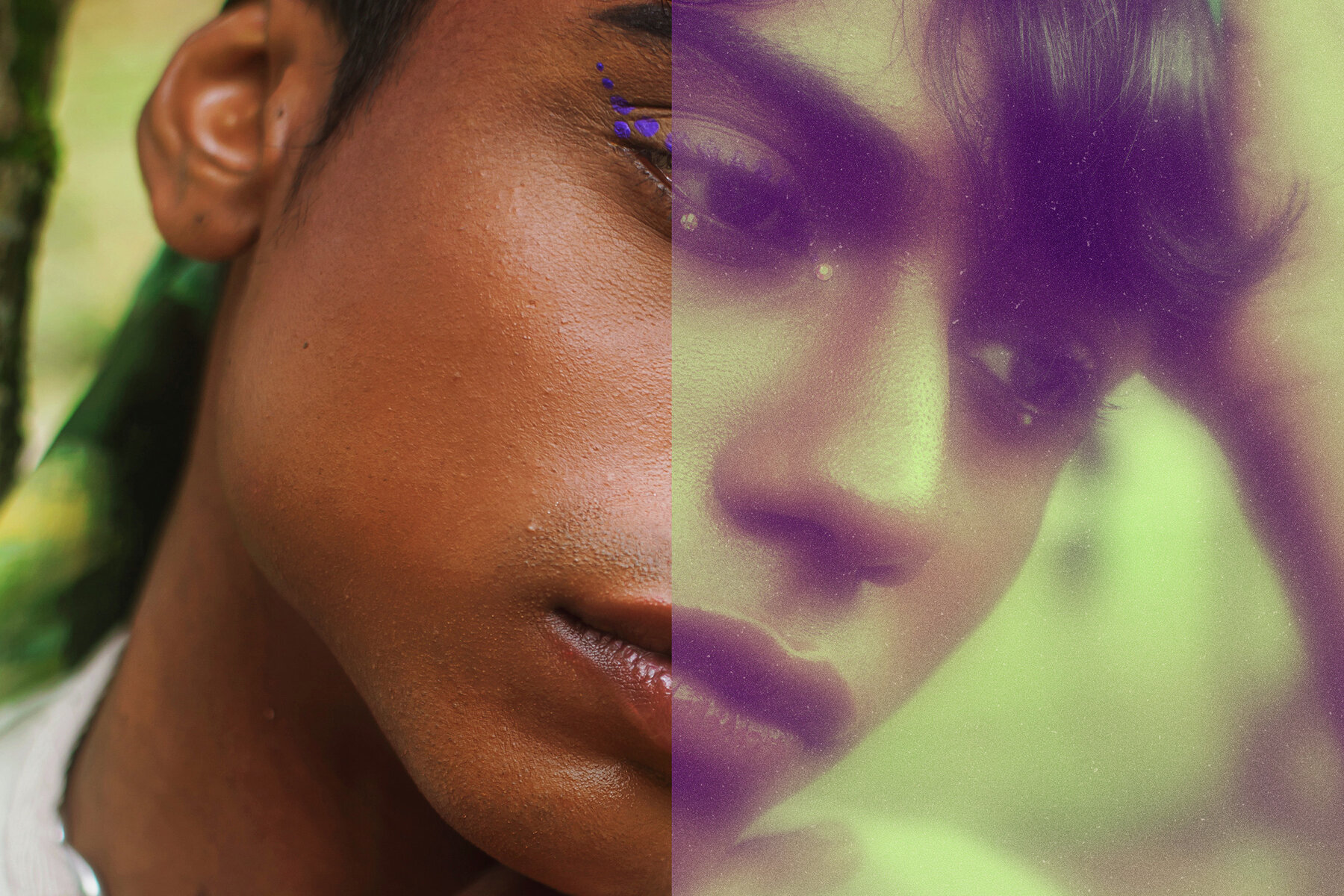 Vintage Camera Image Effect Mockup 7