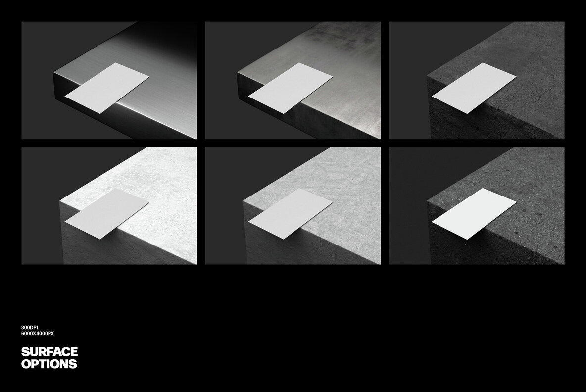 90  50mm Business Card Mockup 2