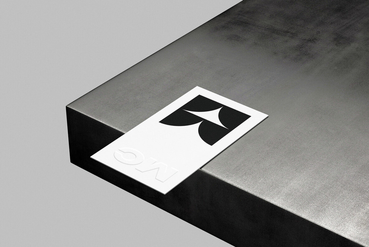 90  50mm Business Card Mockup 3