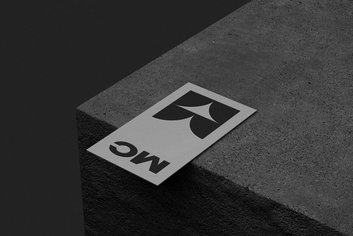 90  50mm Business Card Mockup 8