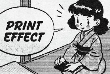 Paper Print Effect