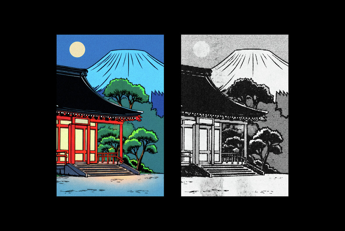 Paper Print Effect 5