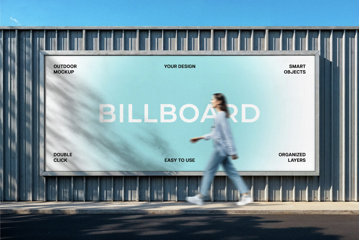 Outdoor Billboard Mockup 1
