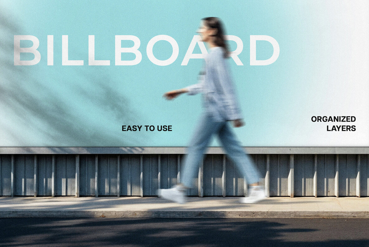 Outdoor Billboard Mockup 3