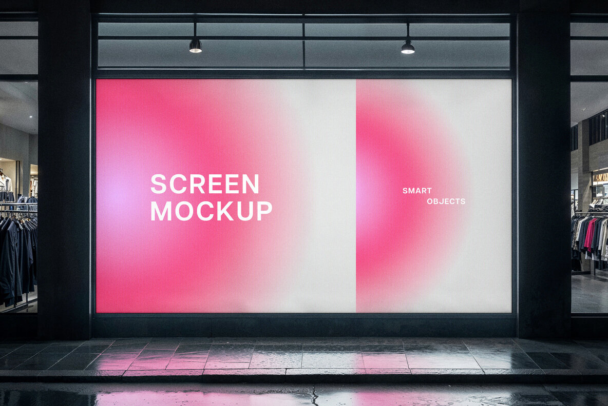 Storefront Screen Mockup 2