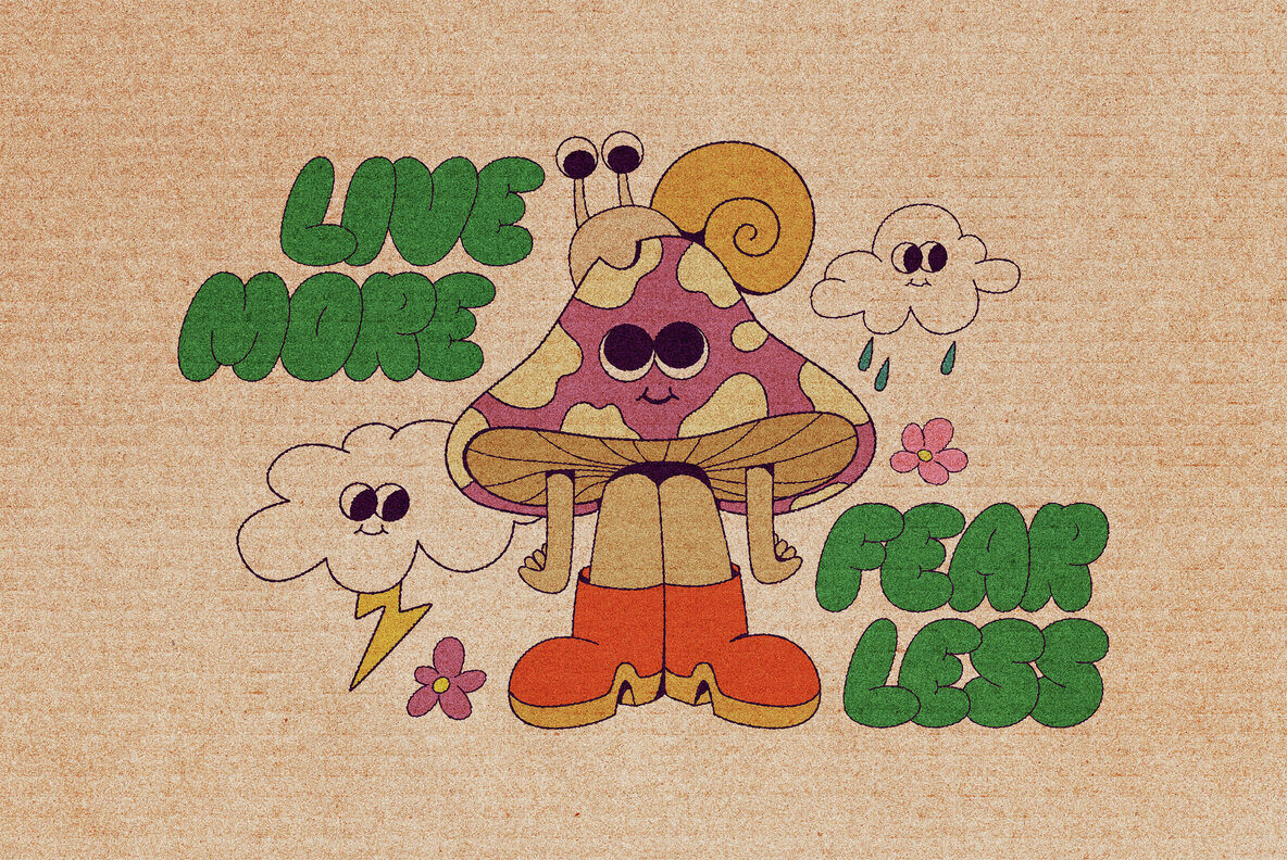 Craft Paper Print Logo Mockup 2