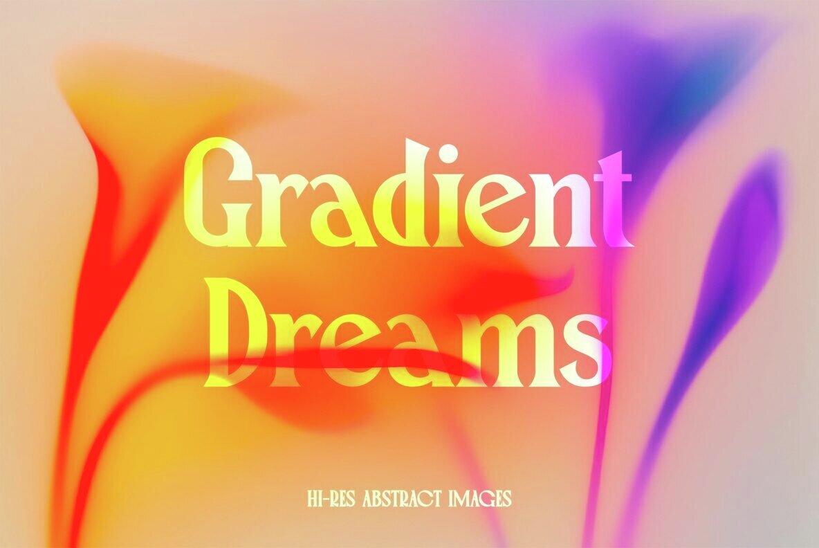 Gradient Dreams Abstract Backgrounds 1