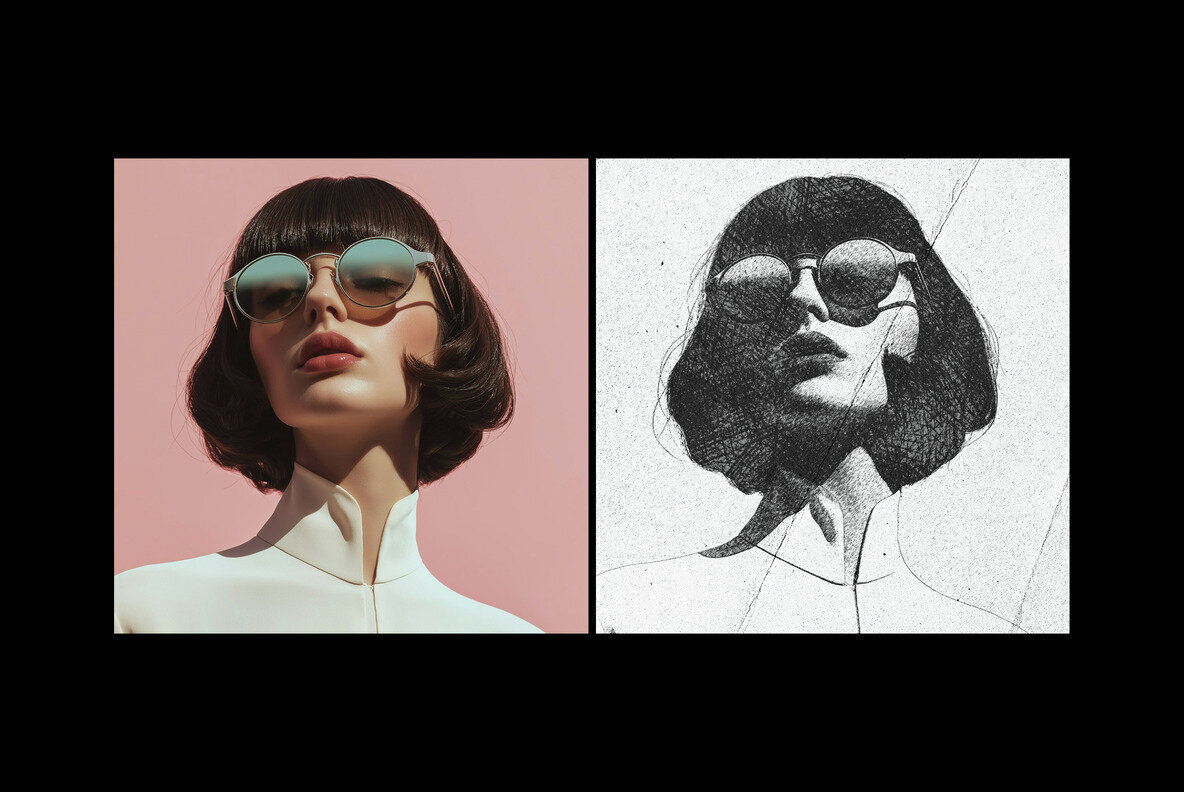 Pen Drawing Photo Effect 2